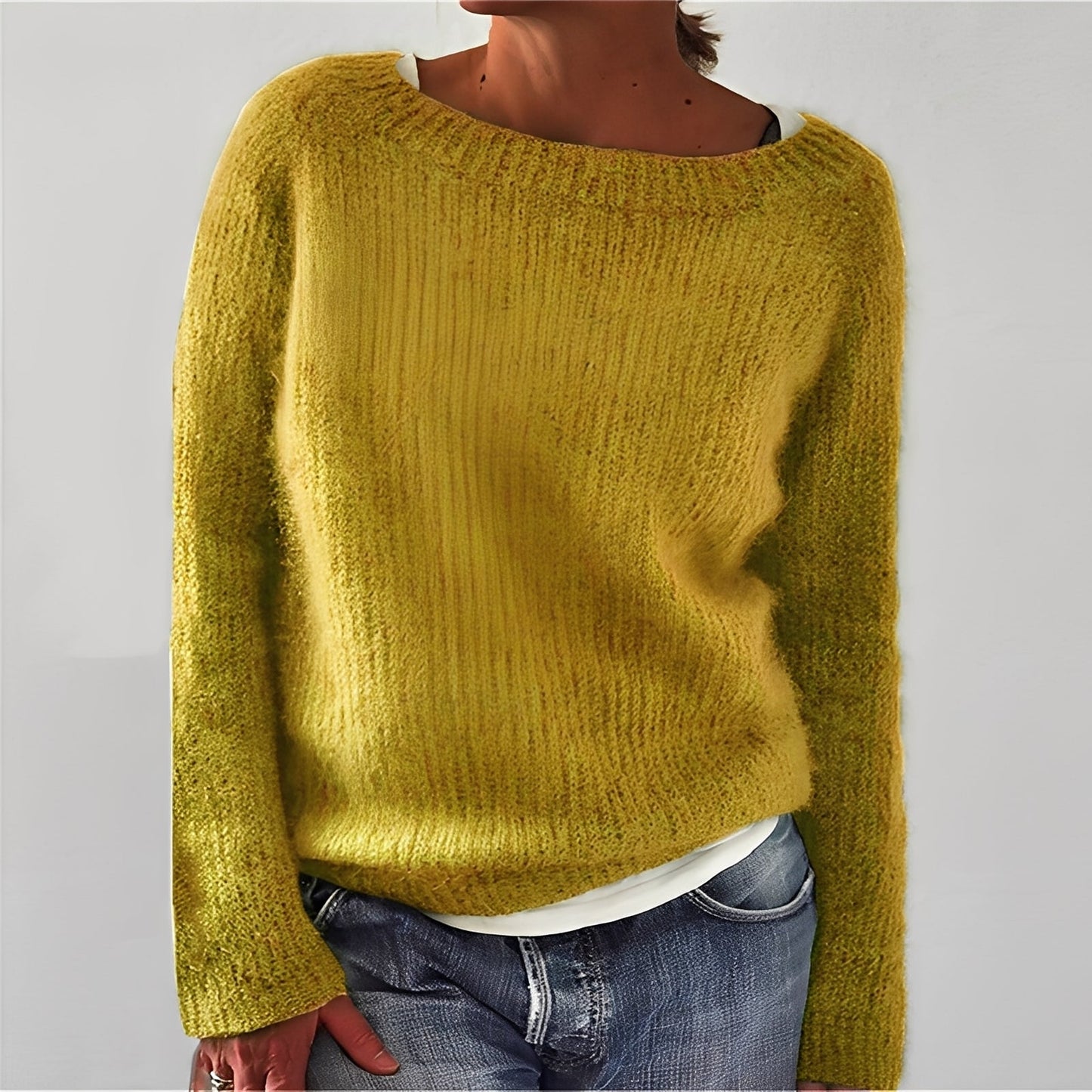 Murielle - Bequemer Damen-Strickpullover