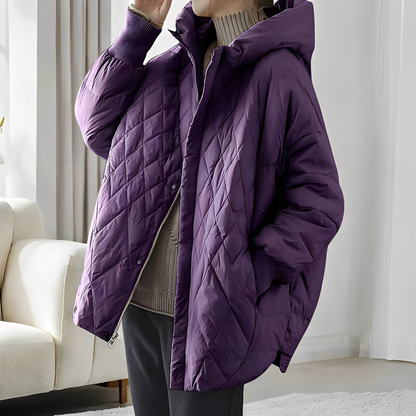 Abigail - Lässiger Winter-Daunenmantel mit Reißverschluss für Damen