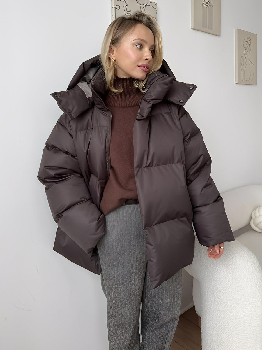 Loreen - Warme, wattierte, locker sitzende Jacke für Damen