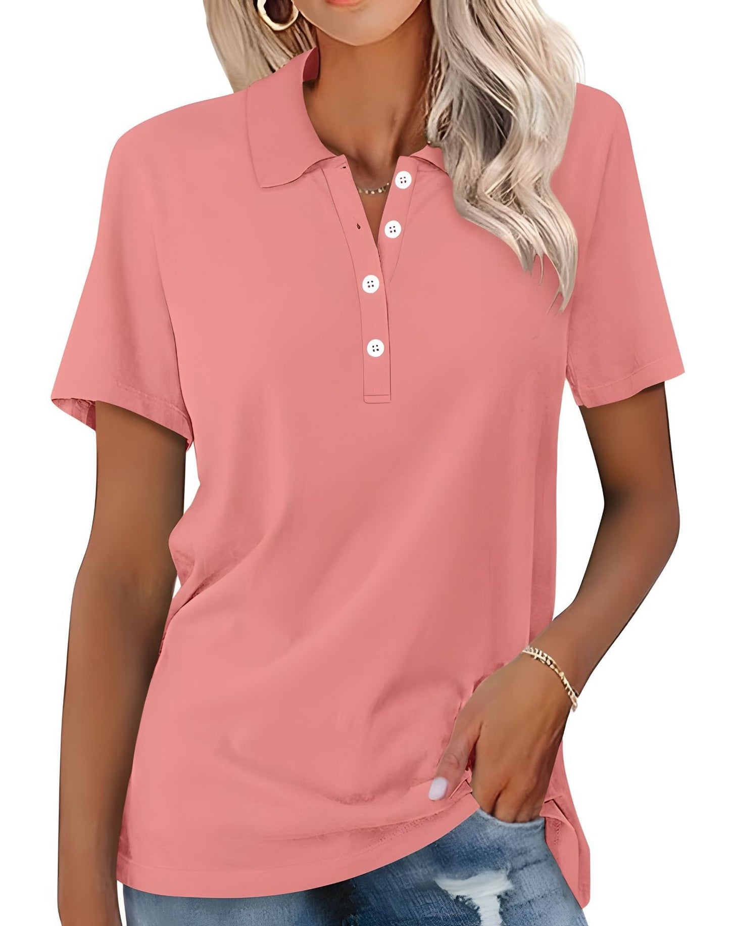 Stella - Lässiges Slim-Fit-Poloshirt für Damen