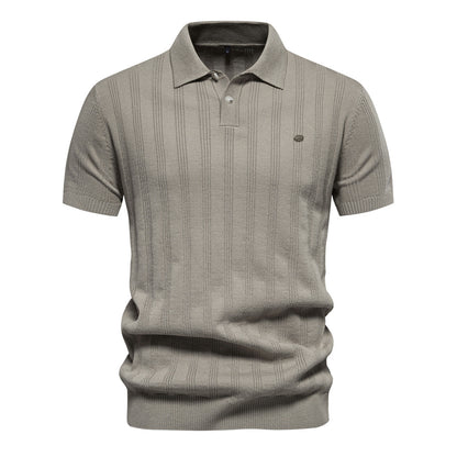 Paxton - Lässiges Poloshirt aus Merinowolle für Herren