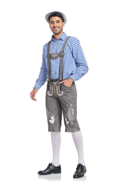 Nowell - Stilvolles kariertes Oktoberfest-Hemd für Herren