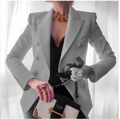 Raschelle - Klassischer Blazer mit Knöpfen für Damen