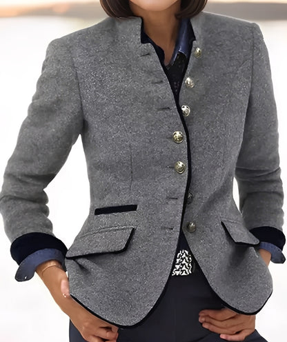 Kaelyn - Moderne Freizeitjacke mit Taschen für Damen