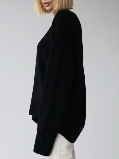 Amara – Übergröße Pullover „Zuckerwatte“