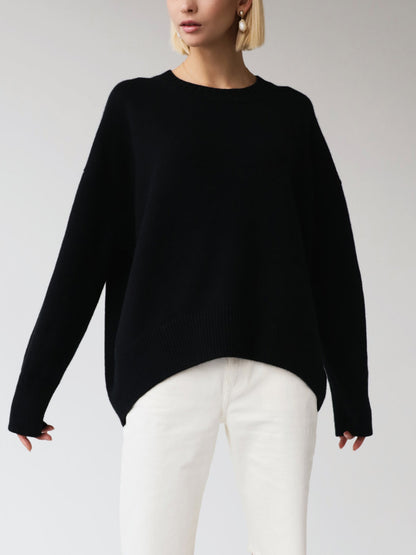 Amara – Übergröße Pullover „Zuckerwatte“