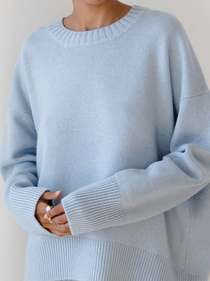 Amara – Übergröße Pullover „Zuckerwatte“