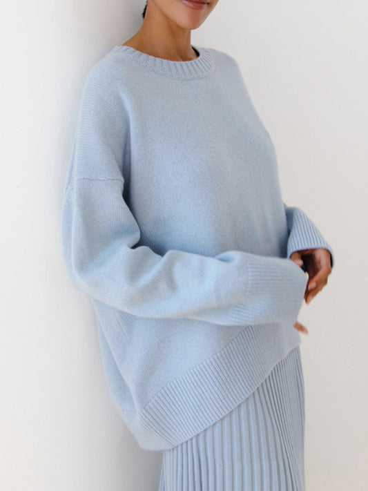 Amara – Übergröße Pullover „Zuckerwatte“