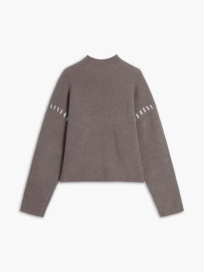 Theresa – Lockere, sitzende Rollkragenpullover