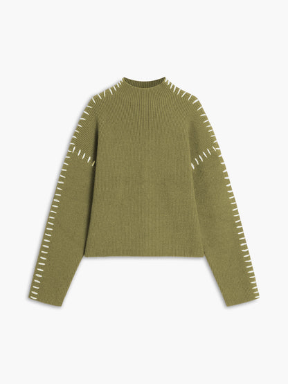 Theresa – Lockere, sitzende Rollkragenpullover