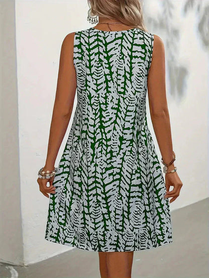Tabea – Bedrucktes Sommer-Minikleid