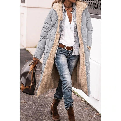 Ariadna - Lange wendbare Damenwinterjacke