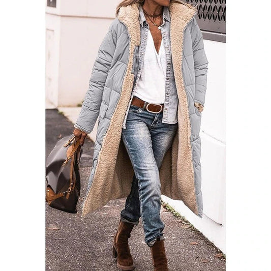 Ariadna - Lange wendbare Damenwinterjacke