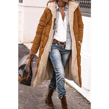 Ariadna - Lange wendbare Damenwinterjacke