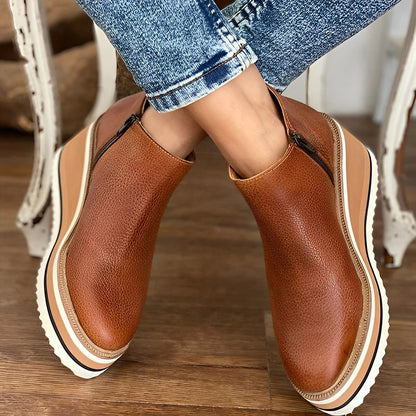 Leilah - Stiefeletten mit seitlichem Reißverschluss für Damen