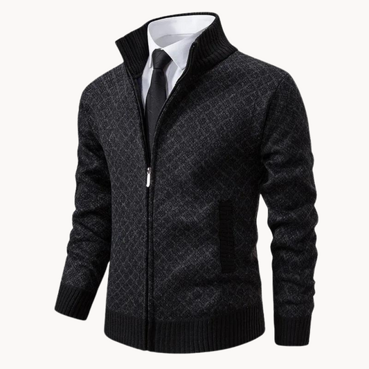 Julien – Rollkragen Jacquard Strick