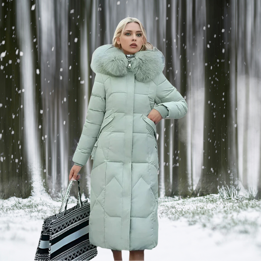 Fara – Damen-Daunenmantel im italienischen Stil