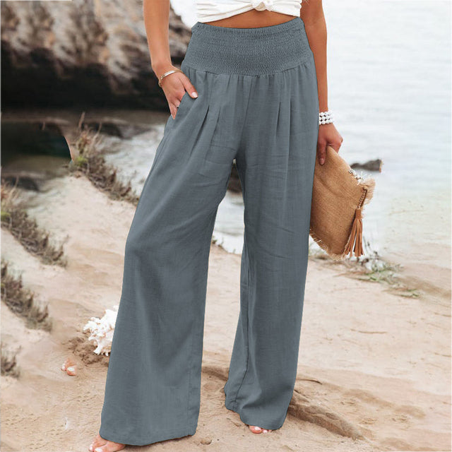 Reina – Sommerhose im tropischen Stil