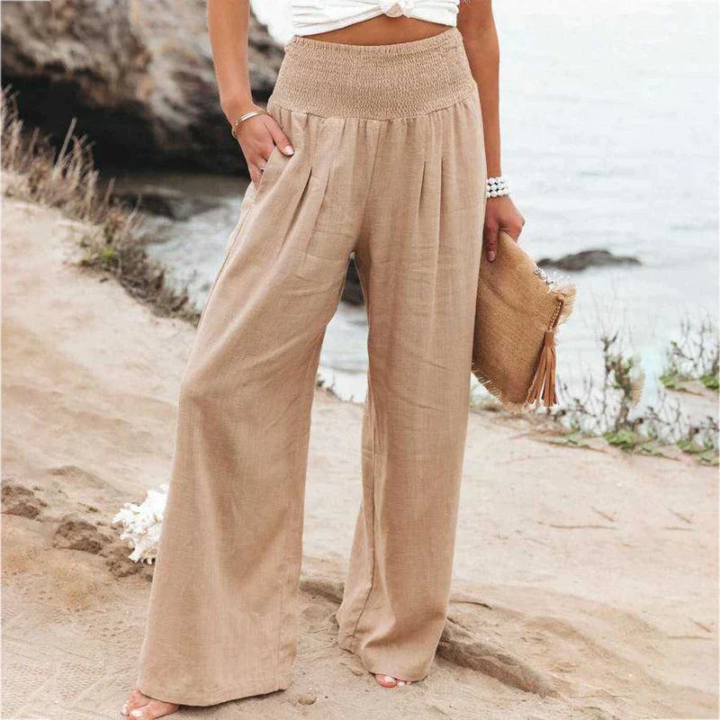 Reina – Sommerhose im tropischen Stil
