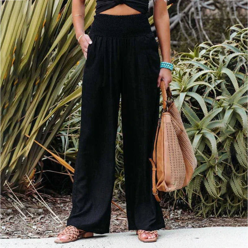 Reina – Sommerhose im tropischen Stil