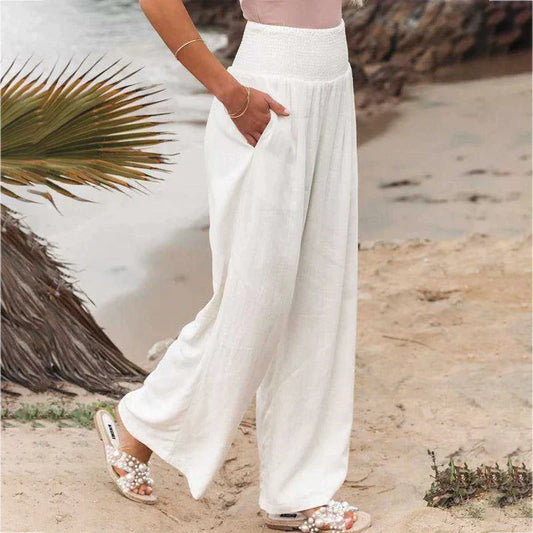 Reina – Sommerhose im tropischen Stil