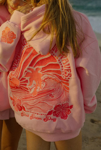 Mira – Oversize Sweat Tropisch