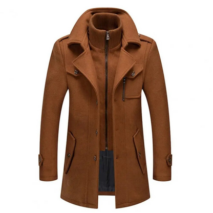 Grayson – Zweifachkragen Trend Herrenjacke
