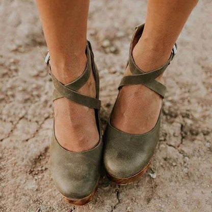 Isabelle – Mary Jane Schuhe mit Blockabsatz