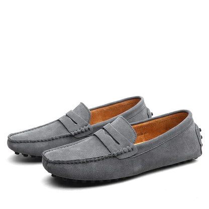 Jarl - Italienische Herren-Wildleder-Loafer