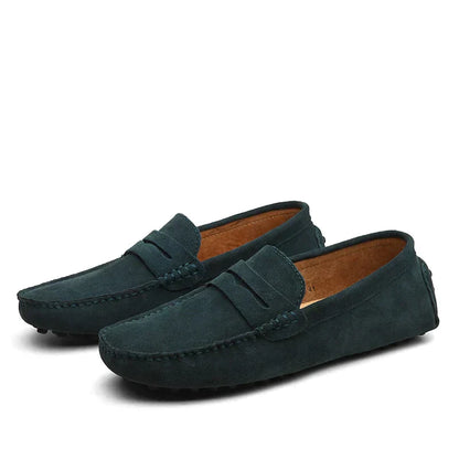 Jarl - Italienische Herren-Wildleder-Loafer