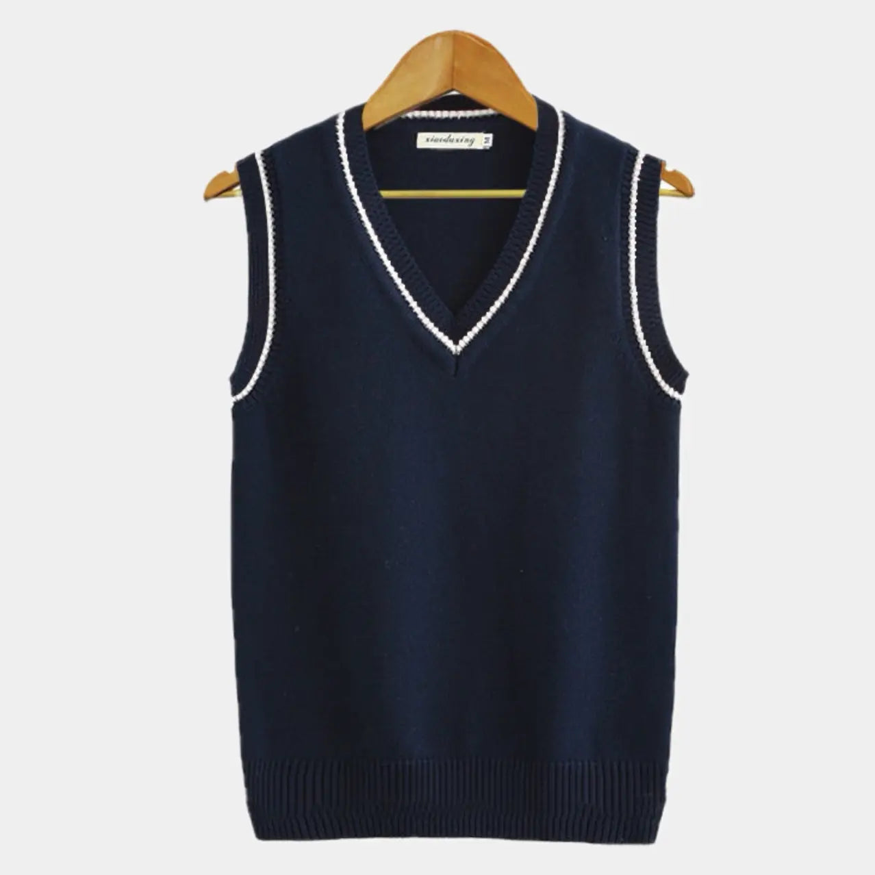 Édouard – Ärmelloser Pullover in Alt-Silber