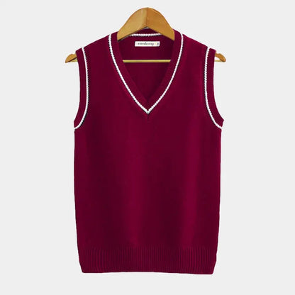 Édouard – Ärmelloser Pullover in Alt-Silber