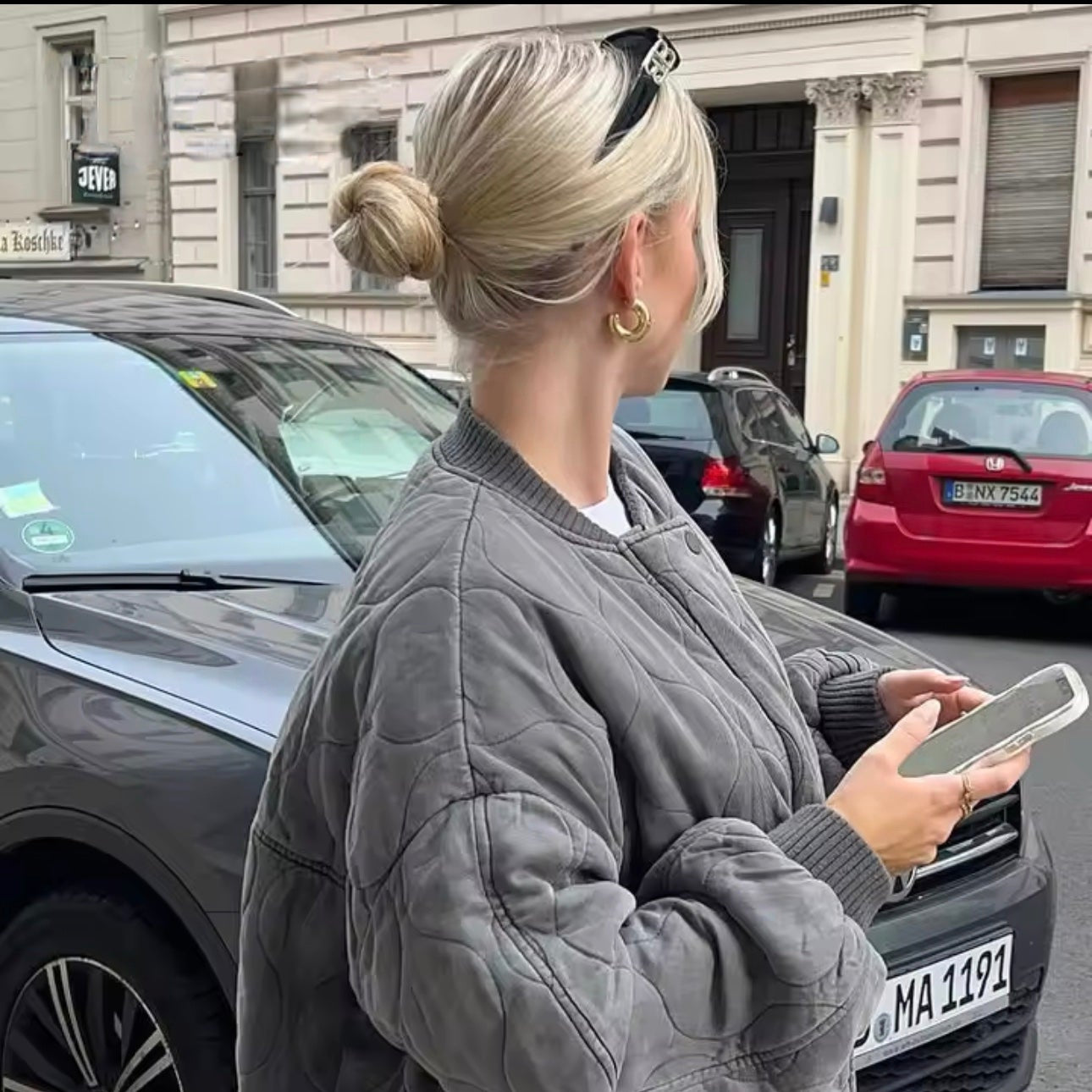 Madisyn - Thermische Bomberjacke für Damen