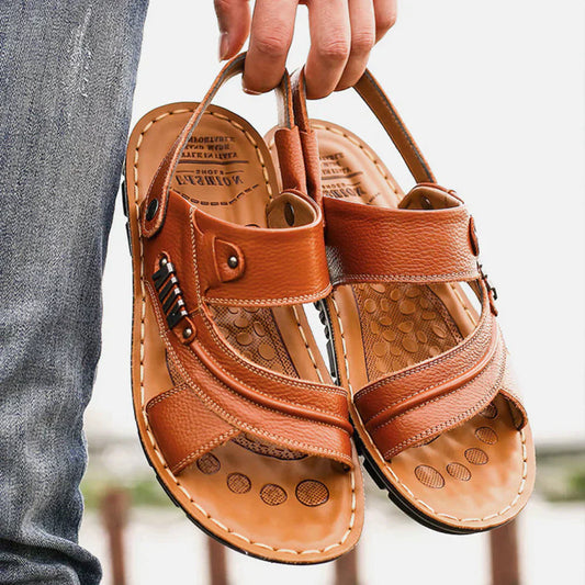Jenson - Schlichte, stilvolle orthopädische Sandalen für Herren