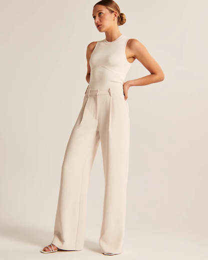 Amelia - Zeitgemäße Hose mit weitem Bein