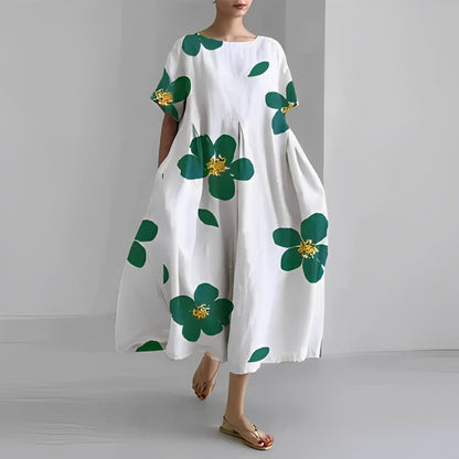 Chenoa - Damenkleid mit Blumen, Gemütlich & Sommerlich