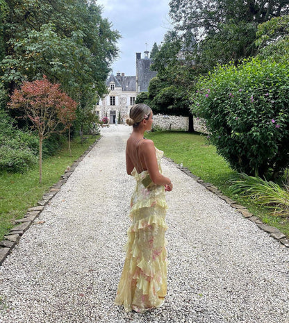 Talisa - Weit fallendes Maxikleid für Damen, Elegant & Luftig