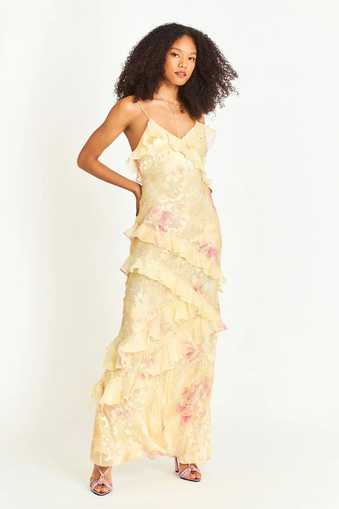 Talisa - Weit fallendes Maxikleid für Damen, Elegant & Luftig