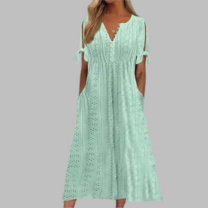 Alice - Elegantes Sommer-Boho-Midikleid