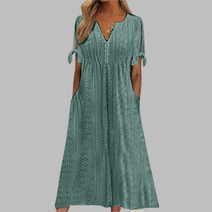 Alice - Elegantes Sommer-Boho-Midikleid