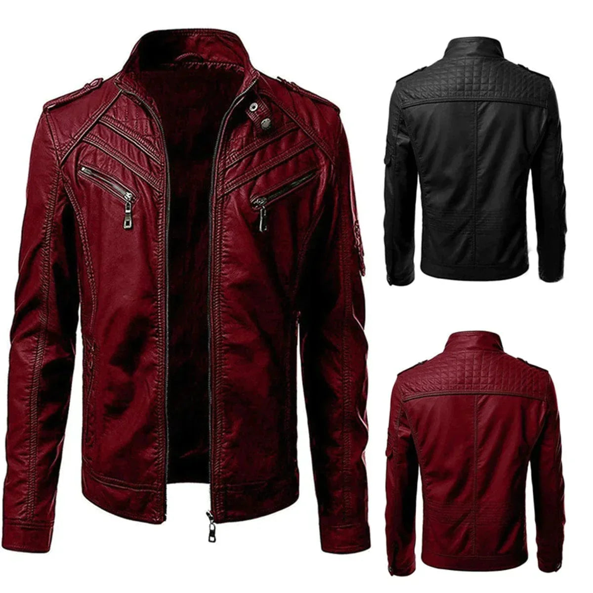 Lucas - Hochwertige Lederjacke im modernen Stil