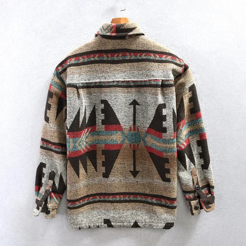 Leon – Azteken-Jacke im Stil eines Hemds
