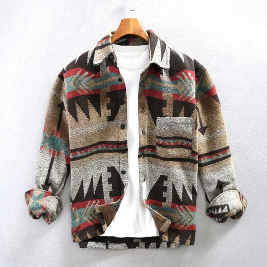 Leon – Azteken-Jacke im Stil eines Hemds