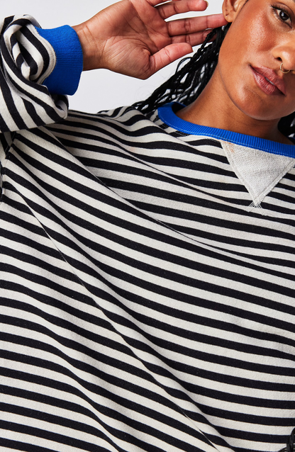 Monika – Gestreifter Damen Pullover