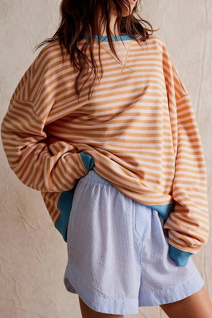 Monika – Gestreifter Damen Pullover