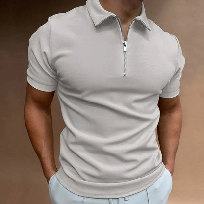 Tarek - Lässiges Polohemd mit Zipper