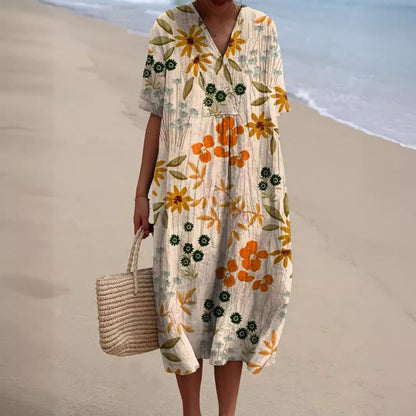 Conny - Kleid mit Blumenmotiv