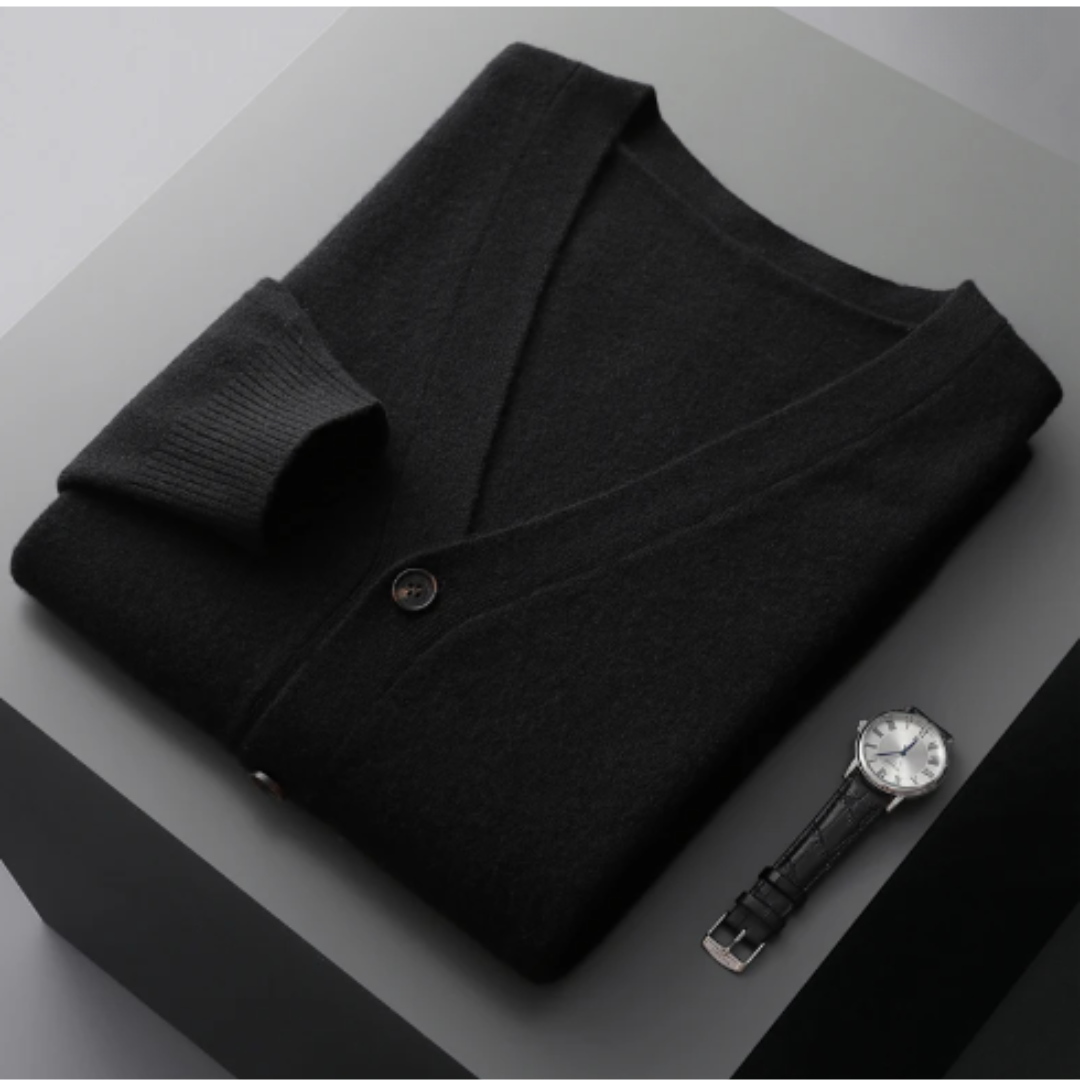 Ron – Edler Cardigan für den Winter