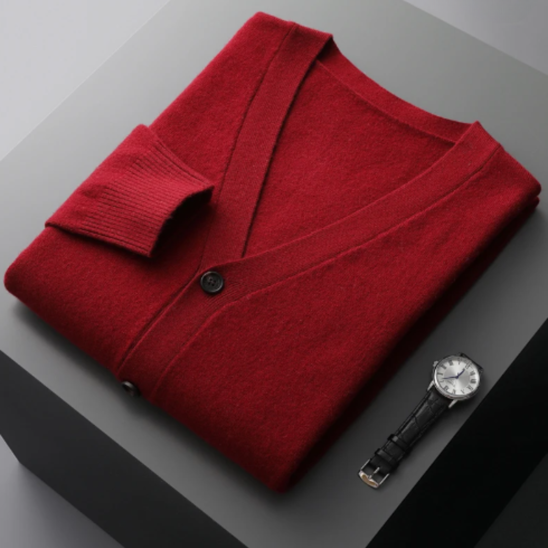 Ron – Edler Cardigan für den Winter