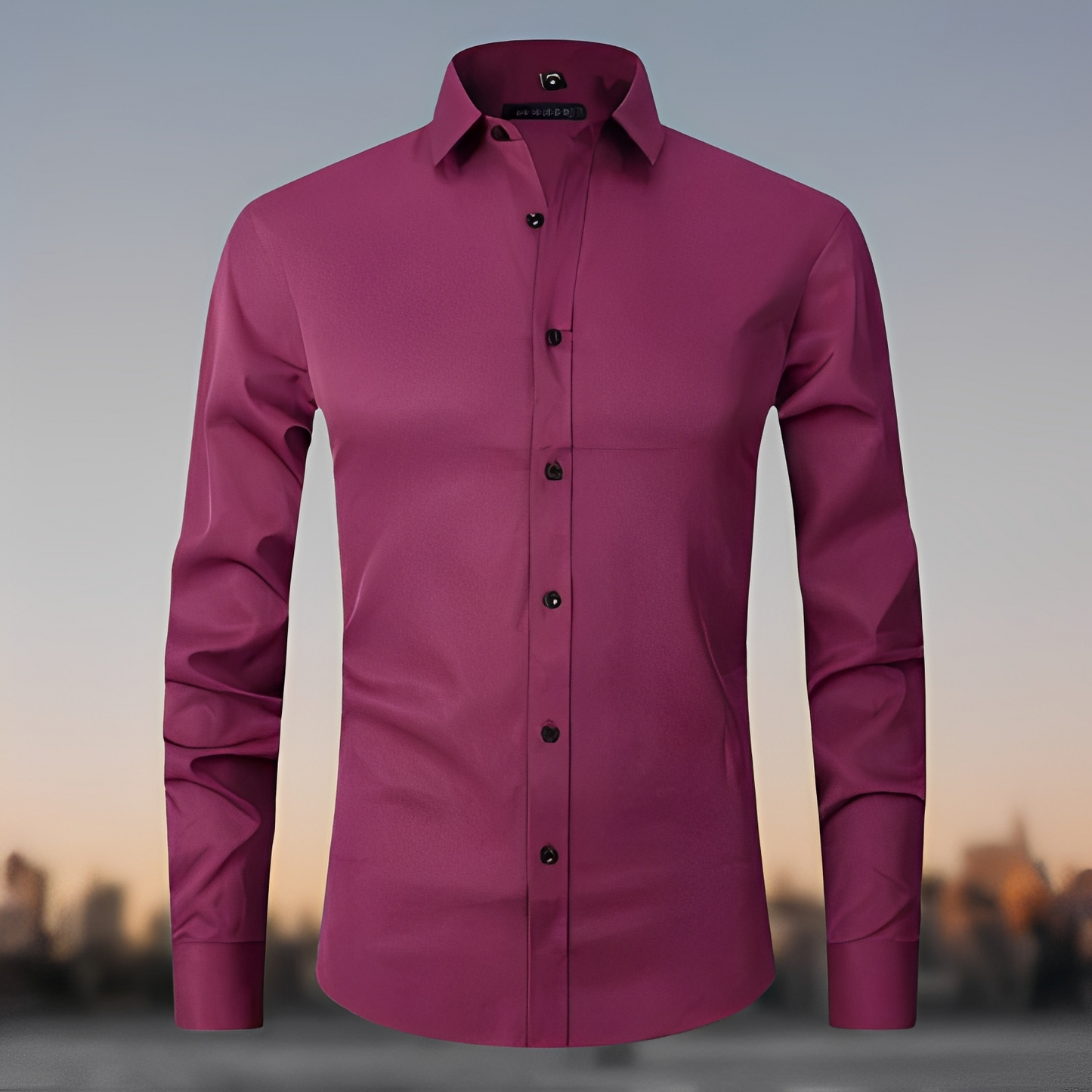 Gaultier - Herren-Langarmshirt aus elastischem Material